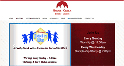 Desktop Screenshot of moosecreekbaptist.org